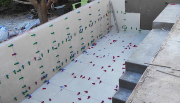 Instalaciones de piscina en proyecto en Valencia